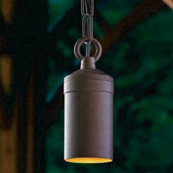  SALE Outdoor Antique Bronze Integrated LED Hanging Pendant with Chain