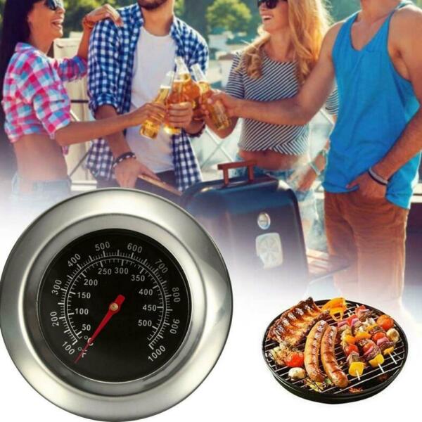50 500 Degrees Celsius Roast BBQ Pit Smoker Grill Thermometer Temp Gauge HOT U S