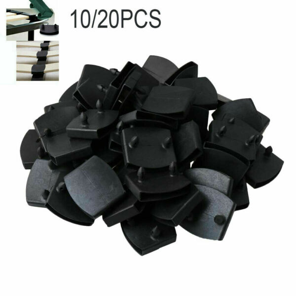 10 20PCS Replacement Bed Slat Plastic Centre Caps End Caps Holders 54 55mm US