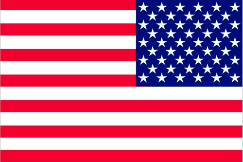  REVERSED U.S. FLAG VINLY DECAL STICKER MULTIPLE SIZES TO CHOOSE FROM