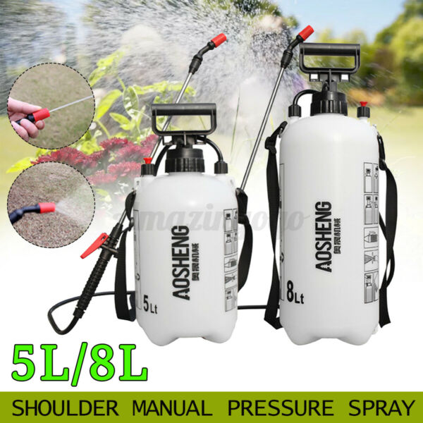 1.3 2 USGallon Lawn Garden Pump Pressure Sprayer Chemical Weed Killer Watering