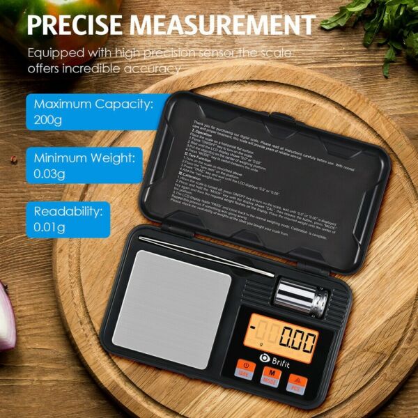 1 pcs Kitchen Electronic Scale Baking Scale LCD Display Portable