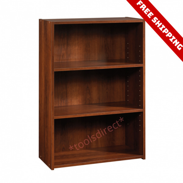 3 Tier Wooden Bookcase Shelving Display Storage Unit Cabinet Shelves Furniture