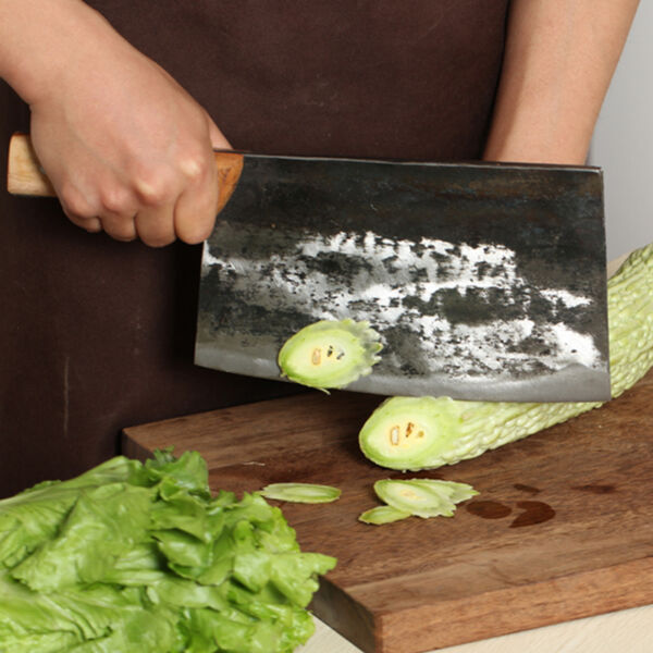 200mm Massive Forged Steel Kitchen Knife Slice Chop Bone Knives Hard Fish Steak
