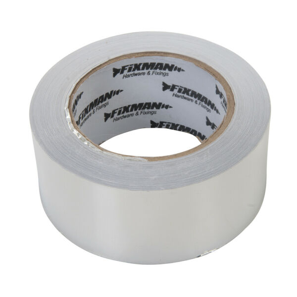 50mm x 45m Aluminium Foil Tape Adhesive Insulation Underlay Jointing Tape