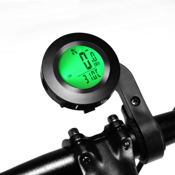 1 Set Bike Wireless Bicycle Waterproof Cycling Computer Speedometer Odometer US