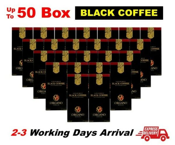 1 50 Box Organo Gold Gourmet Black Coffee Ganoderma FREE EXPRESS SHIPPING