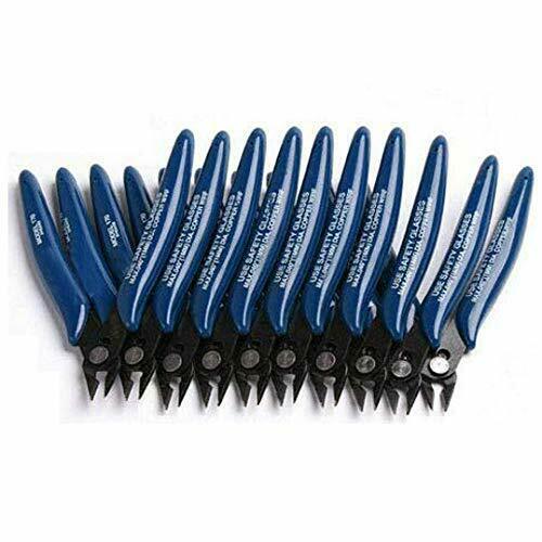 10pcs lot 5 125cm Blue Flush Cutter Diagonal Cutting Pliers Side Cutter Nippers
